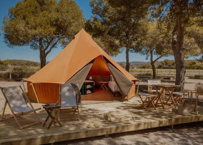 Holacamp Palamos Costa Brava Campo de lujo Vall-Llobrega